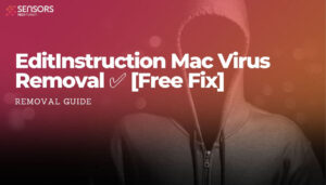 EditInstruction Mac Virus Removal [Free Fix] - sensorstechforum