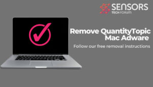 Remove QuantityTopic Mac Adware - sensorstechforum