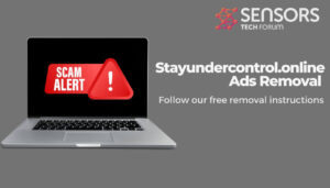 Eliminación de anuncios Stayundercontrol.online - sensorstechforum