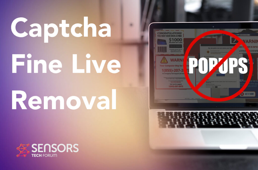 Captcha-Fine-Live-removal-guide