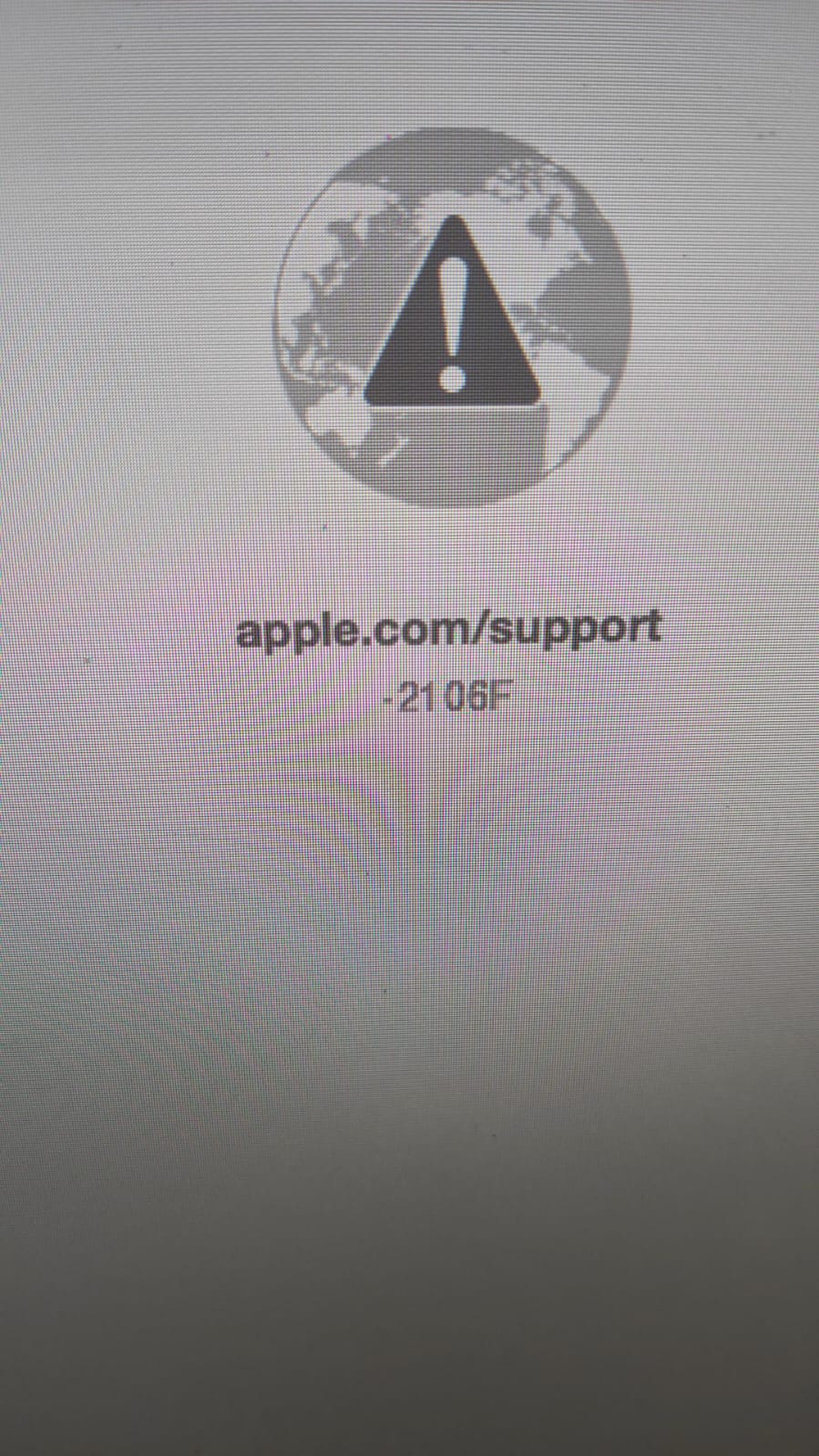 2106Erreur d'instantané F mac comment le réparer gratuitement