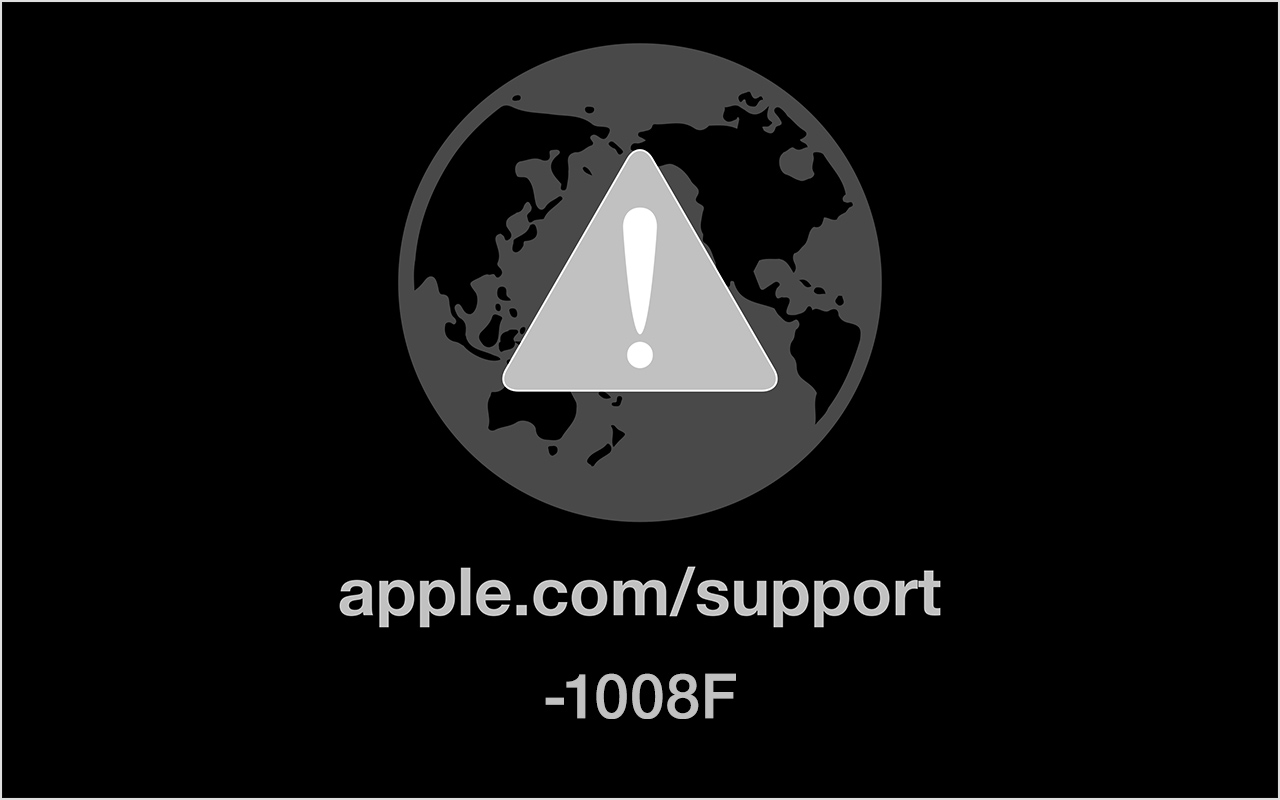 Error 1008F mac-how to fix it