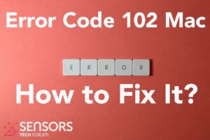 Error 102 Mac - Qué es + Como arreglarlo [resuelto]
