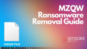 MZQW ransomware - sensorstechforum