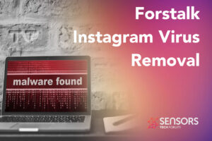 forstalk instagram virus removal guide