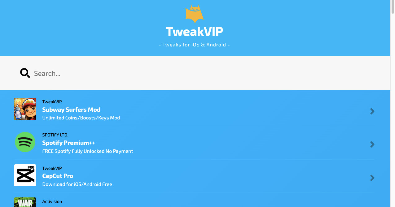 tweakvip.com is it safe virus remove