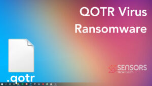 Qotr Virus Ransomware [.qotr Files] Remove and Decrypt [Solved]