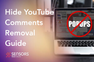 Hide YouTube Comments Virus - Removal Guide