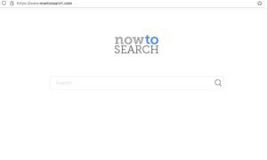 Nowtosearch.com - removal -sensorstechforum