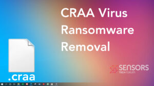 CRAA ウイルス ランサムウェア [.クラファイル] 除去 + 復号化の修正
