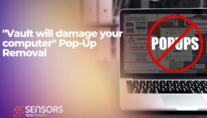 Vault will damage your computer Pop-Up Removal