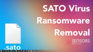 SATO Virus Ransomware [.sato Files] Remove + Decrypt Guide