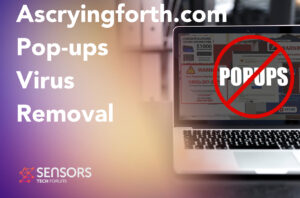 Ascryingforth.com Virus Pop-ups Removal Guide