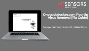 Onegadsdesign.com Pop-Up Virus Removal [Fix Guide]