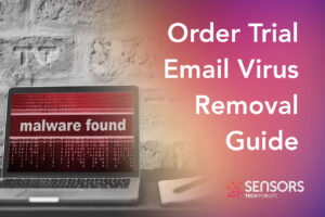 Order Trial Email Virus Removal 