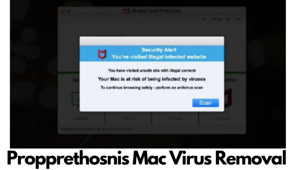 Propprethosnis Mac-virus - Hoe het te verwijderen?