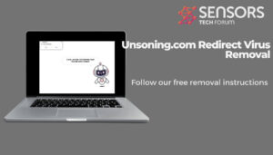 Unsoning.com Redirect Virus Removal