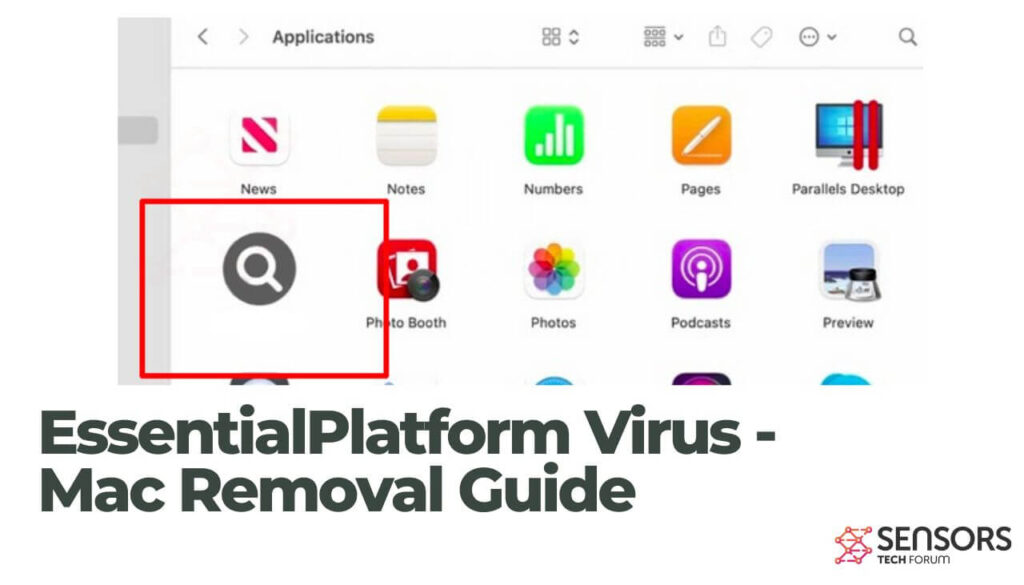EssentialPlatform Virus - Mac Removal Guide