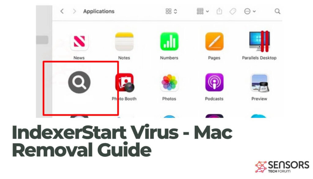IndexerStart Virus - Mac Removal Guide