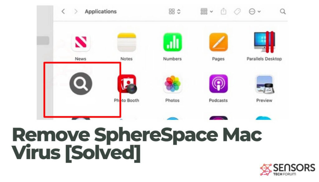 Remove SphereSpace Mac Virus [Solved]