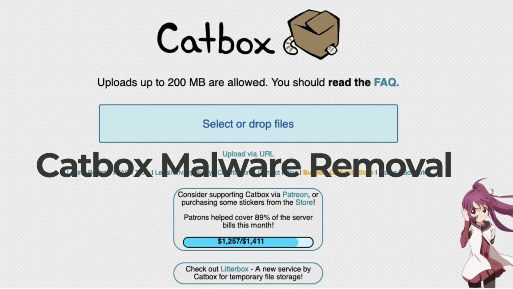 Catbox.moe Malware - Removal [Solved]