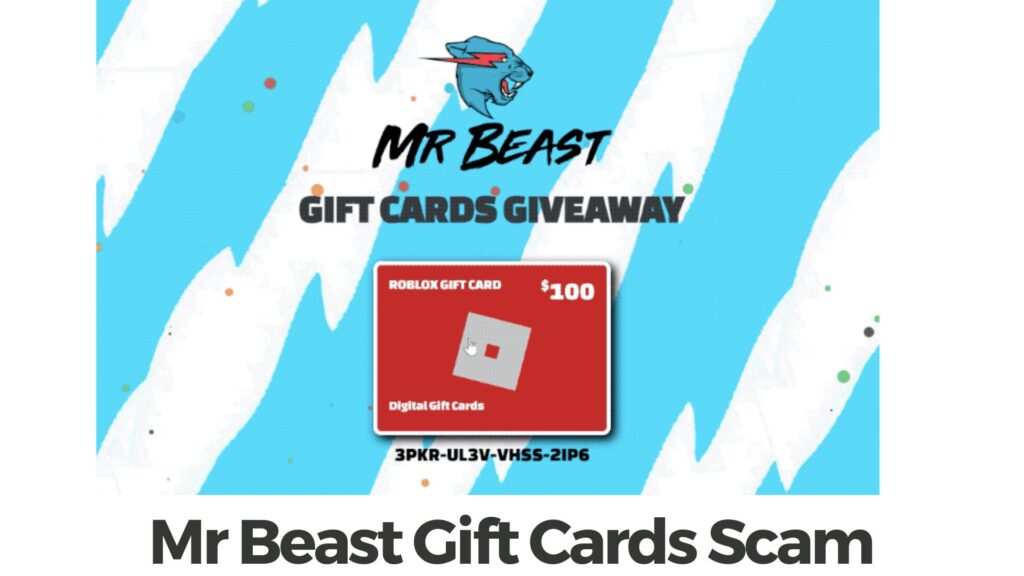Mr Beast Gift Cards Giveaway Scam Pop-up Removal