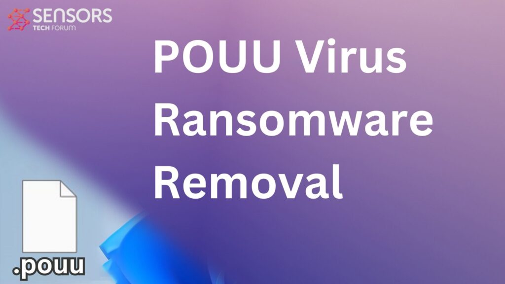 POUU Virus Ransomware [.pouu Files] Remove + Decrypt Fix