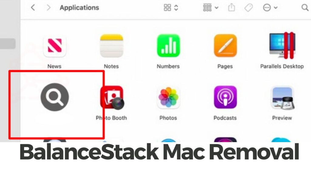 BalanceStack Mac Ads Virus Removal Guide