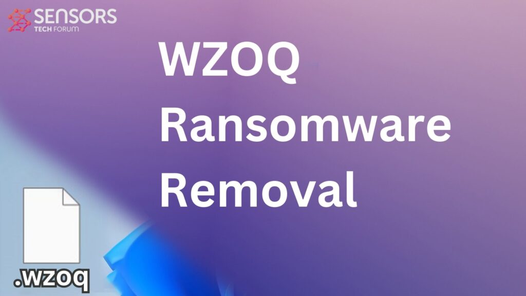 WZOQ Virus Ransomware [.wzoq Files] Remove + Decrypt
