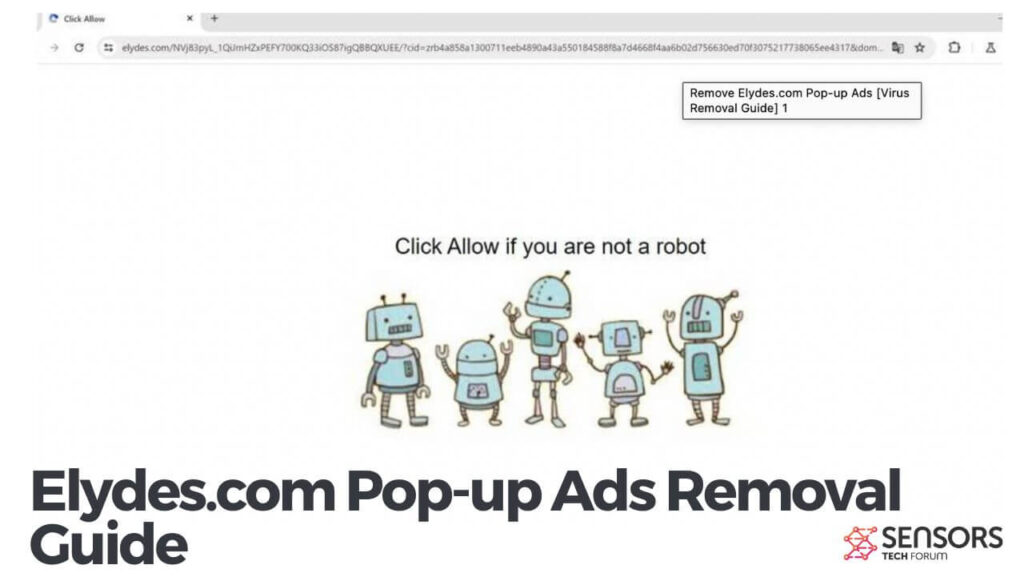 Elydes.com Pop-up Ads Removal Guide