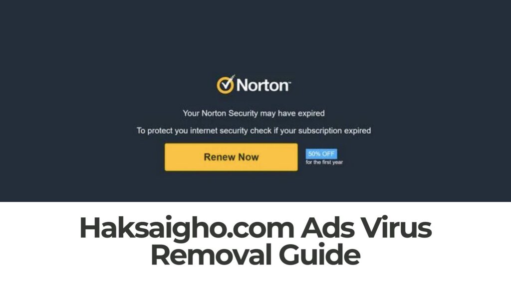 Haksaigho.com Pop-up Ads Virus Removal
