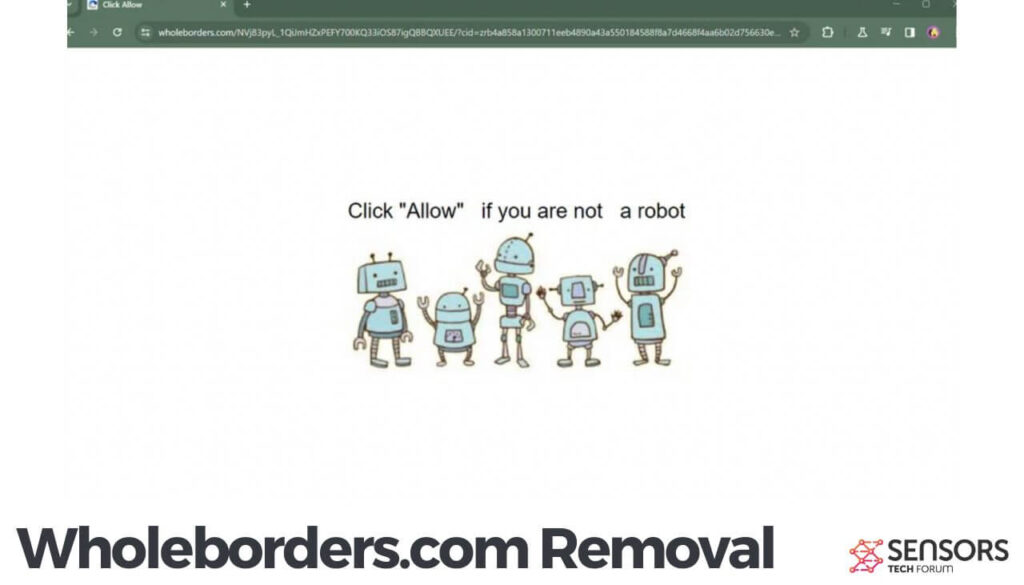 Wholeborders.com Removal