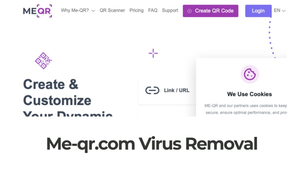 Me-qr.com Pop-up Ads Virus Removal