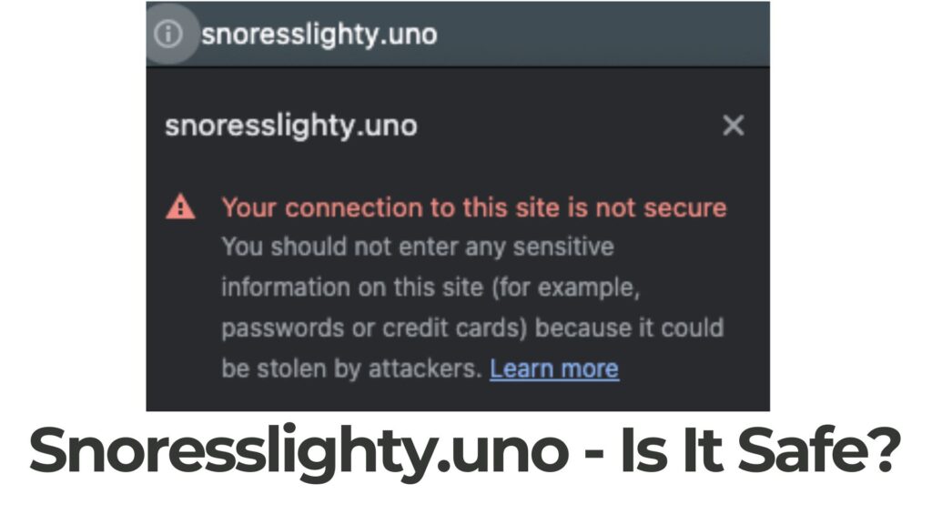 Snoresslighty.uno - Is It Safe? [Site Check]