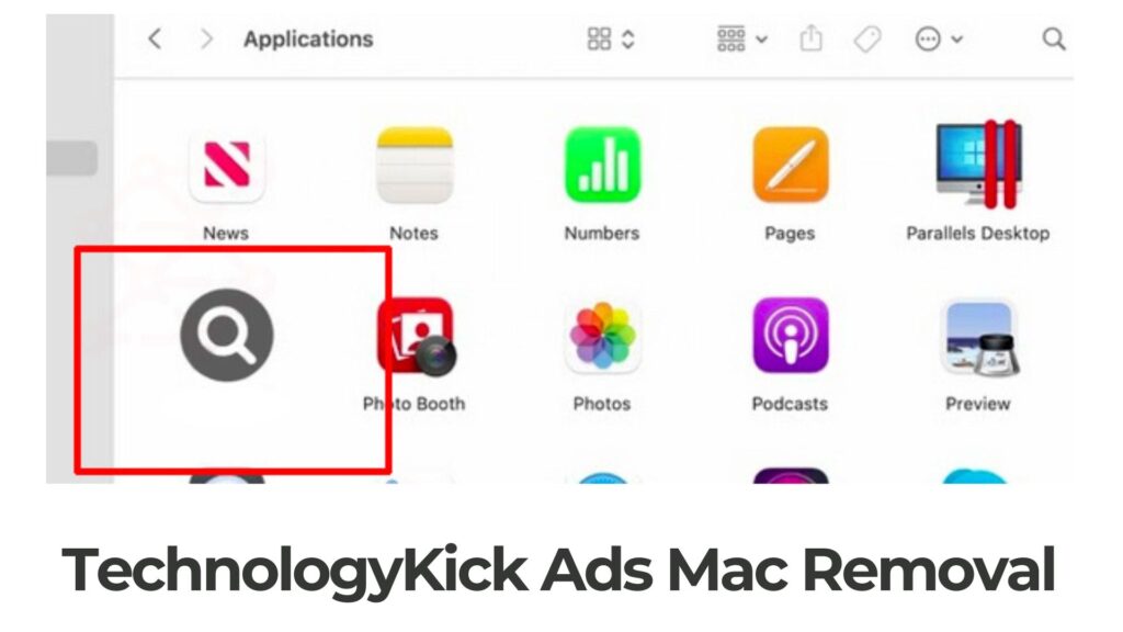 TechnologyKick Ads Virus Mac - Removal