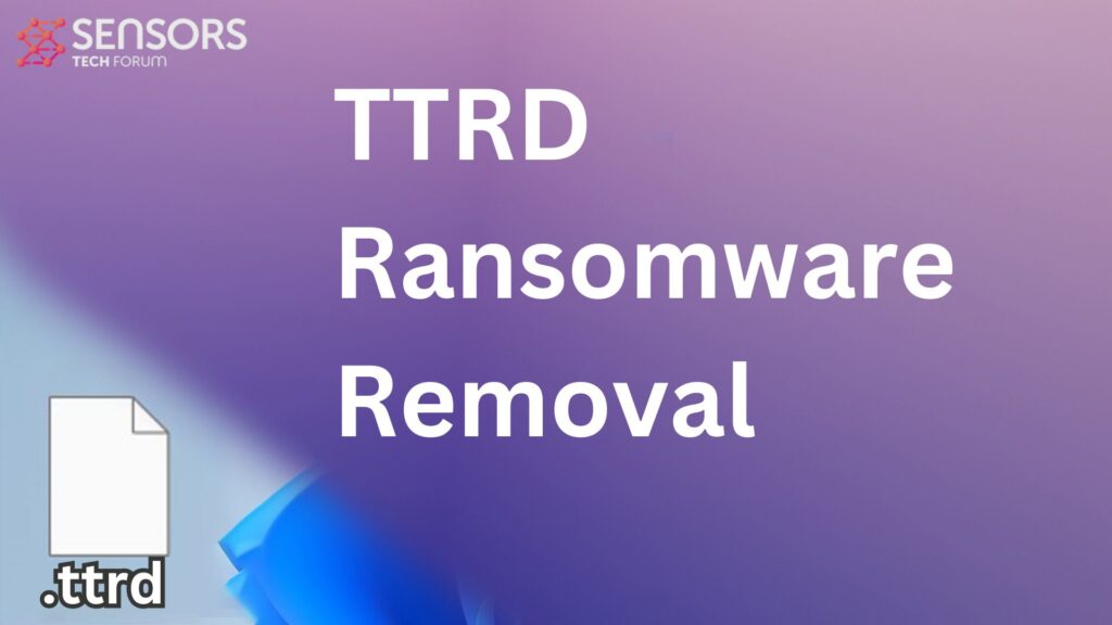 TTRD Virus [.ttrd Files] Decrypt + Remove [5 Minute Guide]