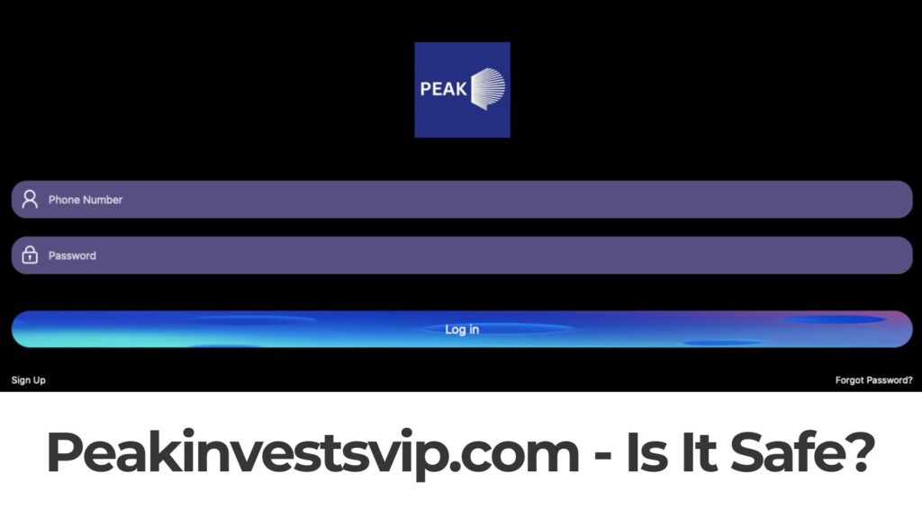 Peakinvestsvip.com - Is It Safe