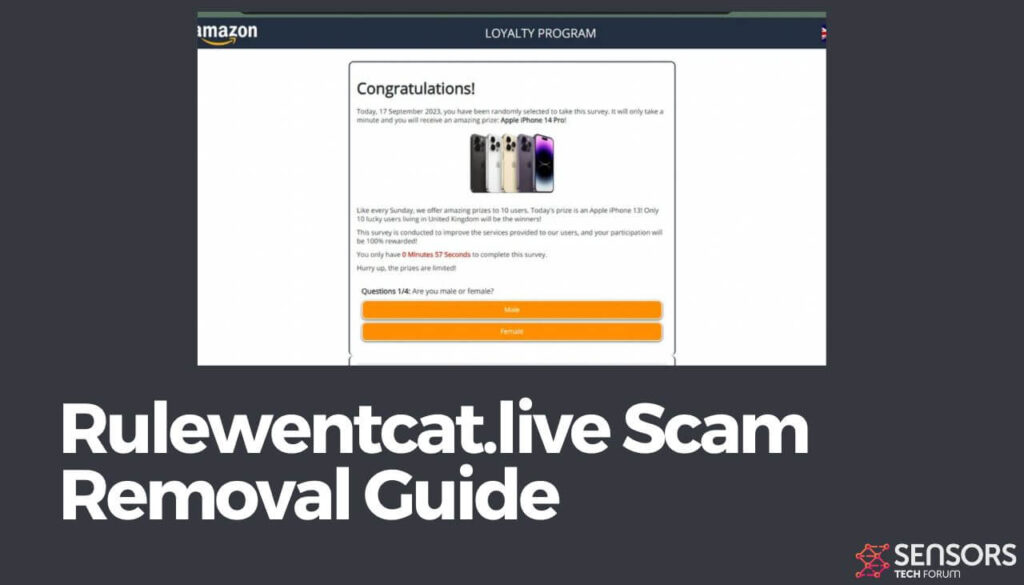 Rulewentcat.live Scam Removal Guide