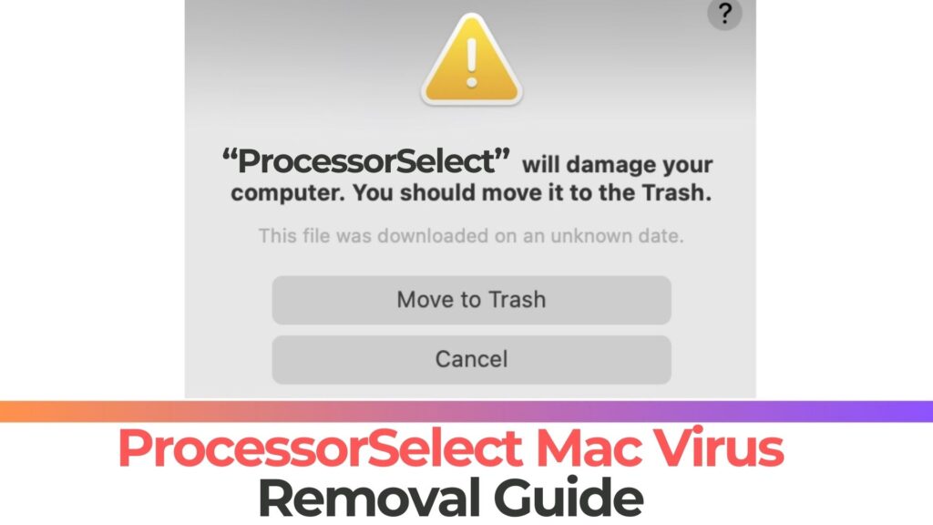 ProcessorSelect Will Damage Your Computer Mac [Fix]