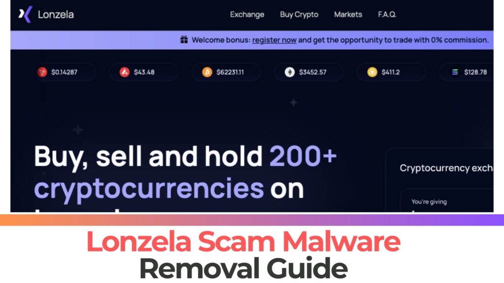 Lonzela Scam Malware - How to Remove It [Fix]